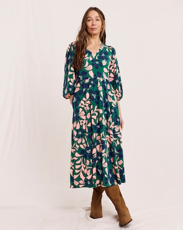 Julipa Printed Jersey Midi Dress