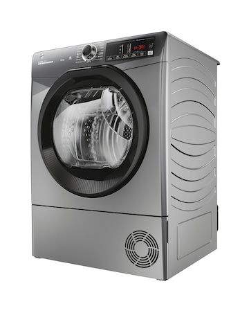 Hoover H-DRY 350 HRE C10TBER-80, 10kg, Condenser Tumble Dryer - Graphite