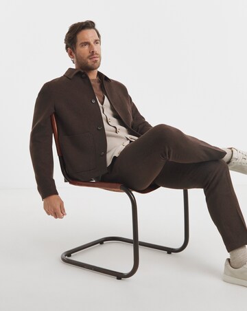 Tailored Tweed Button Through Jacket