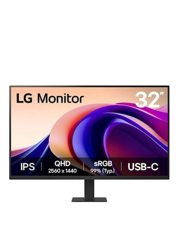 LG 32U631A-B.AEKQ 32in 100Hz Quad HD IPS LCD Monitor - Black