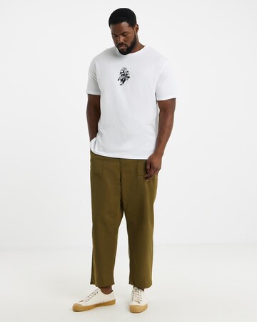 Jack & Jones Miko Back Graphic T-Shirt - White