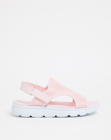 Cushion Walk Fly Knit Sporty Sandal E Fit
