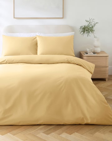 Non Iron Plain Dye Extra Deep 38cm Fitted Sheet
