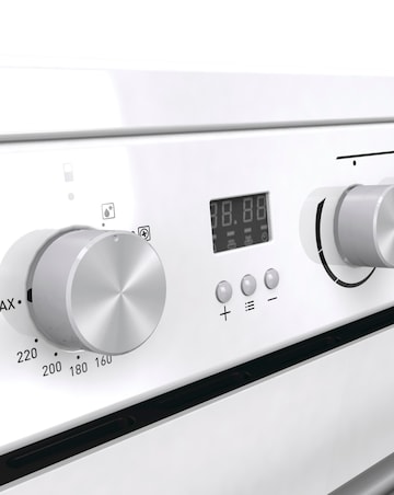 Hisense HDE3211BWUK Freestanding Electric Cooker - White