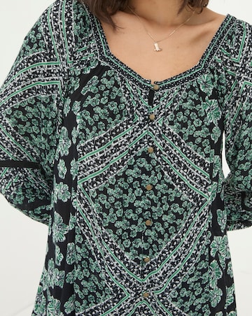 FatFace Caitlin Spaced Floral Tunic
