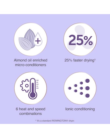 Remington Almond Allure Hairdryer