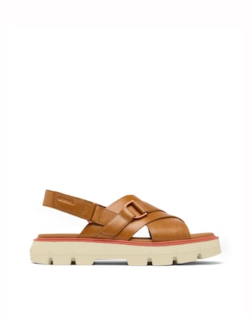 Sorel Leather Rein Crisscross Sandal