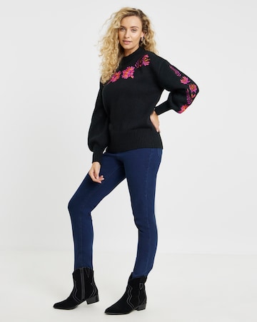 Joe Browns Stunning Florals Embroidered Jumper