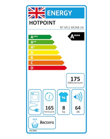 Hotpoint NT M11 8X3XB UK 8kg Heat Pump Tumble Dryer - White