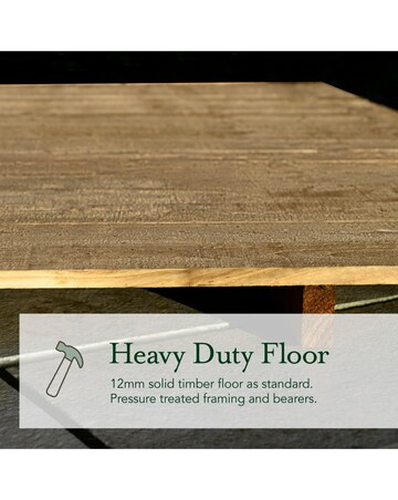 4LIFE Apex Shed 6x8 - Double Door - No Window (Home Delivery)