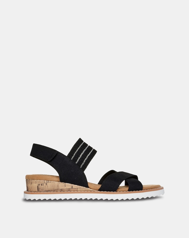Skechers Desert Kiss Sandals Wide Fit