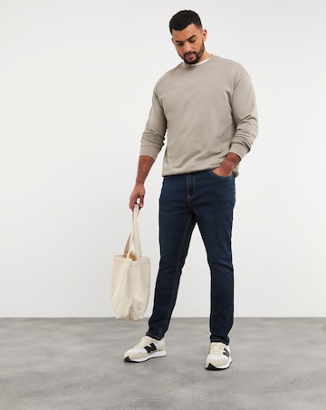 Darkwash Skinny Fit Stretch Jeans