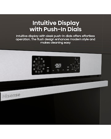 Hisense Hi2 Built In Electric Plug & Play Oven - Stainless Steel