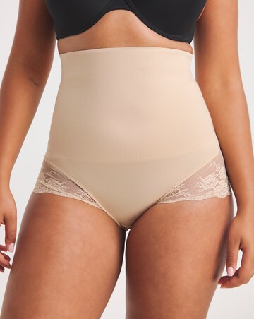 Maidenform Tame Your Tummy Medium Control High Waist Lace Briefs
