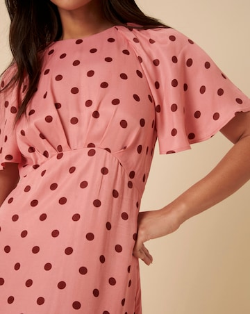 Nobody's Child Maderia Spot Midi Dress