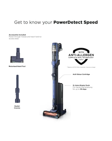 Shark PowerDetect Speed Clean and Empty Pet Pro Cordless Vacuum IA3241UKT