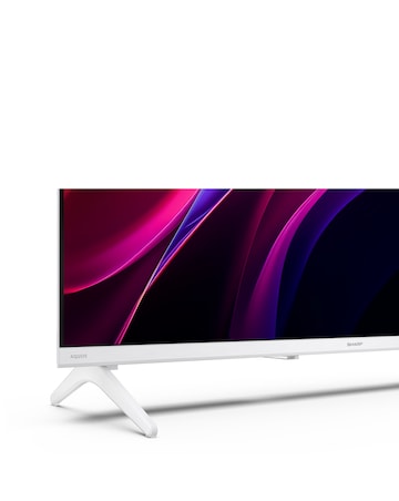 Sharp 32HE2245KW 32in Smart HD Frameless LED TV - White