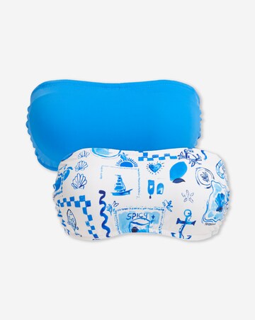 Value 2 Pack Bandeau Bikini Tops