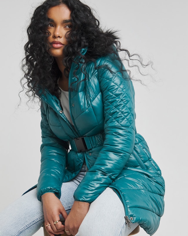 Luxe Longline Padded Coat
