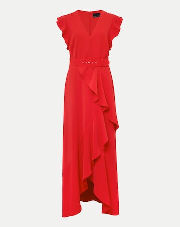 Phase Eight Pheobe Frill Belted Dress
