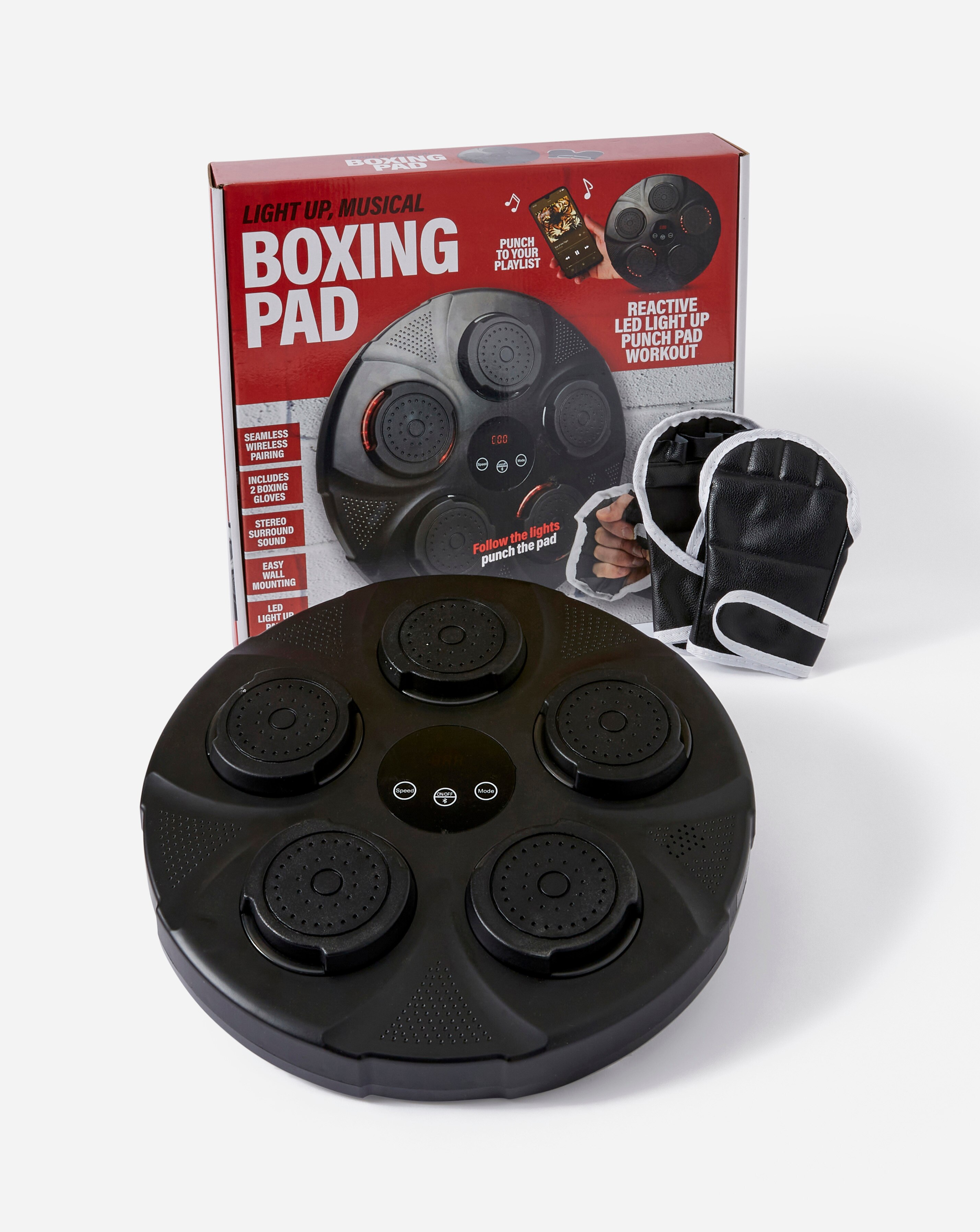 Light Up Musical Boxing Pad | JD Williams