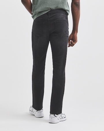 Union Slim Fit Stretch Jeans Blackwash