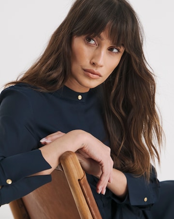 Tommy Hilfiger Navy Soft Shirt Dress