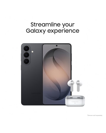 Samsung Galaxy S26+ 512GB (Black) & Galaxy Buds4 Pro bundle