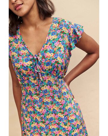 Nobody's Child Floral Lily Midi Dress