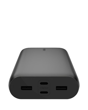 Belkin BoostCharge 32W PD 26,000 mAh 4-Port Power Bank - Black