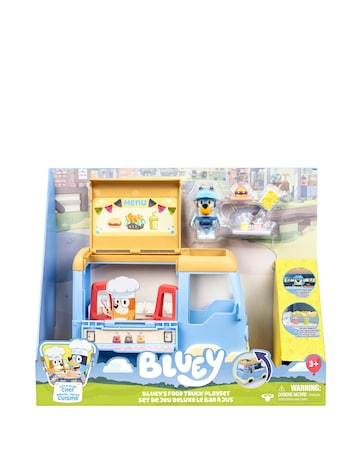 Bluey Lets Play Chef Transforming Food Truck Playset