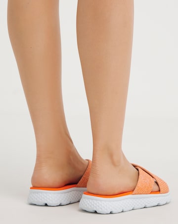 Cushion Walk Crossover Mule Sandal EEE Fit