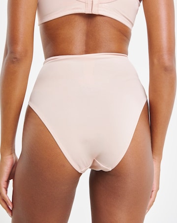 Pretty Secrets (2 Pack) Hannah Everyday Spot Mesh Briefs Black/Blush