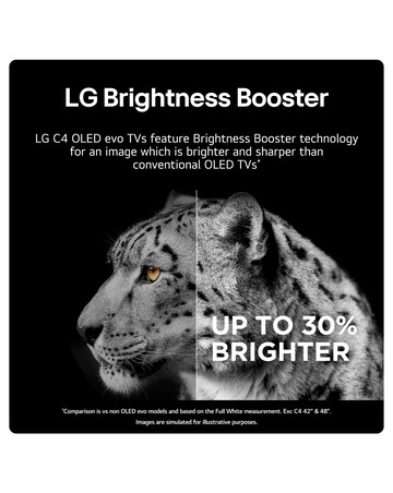 LG OLED42C44LA 42in OLED 4K UHD HDR Smart TV