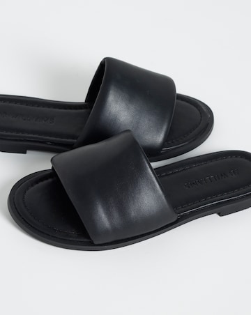 Athena Classic Flat Mules - Wide Fit (E)