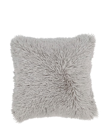 Catherine Lansfield Shaggy Fleece Cushion