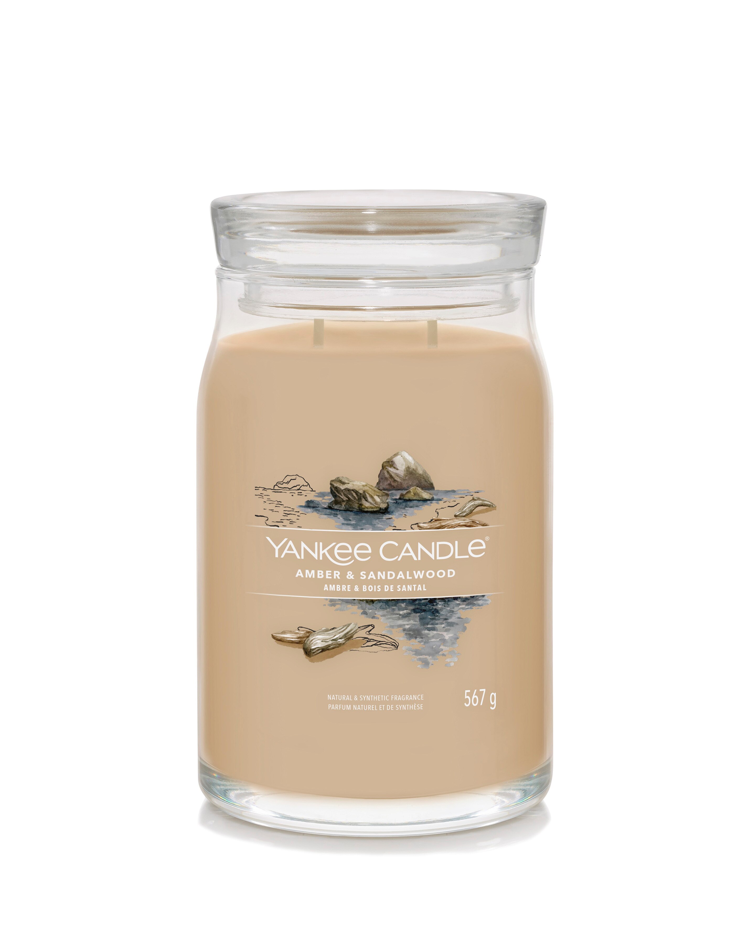 Yankee Candle Signature Large Jar Amber and Sandalwood