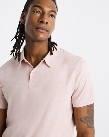 Marl Jersey Polo Shirt Long