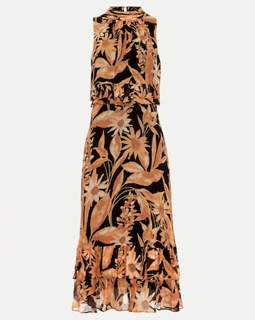 Phase Eight Alma Printed Double Layer Dress
