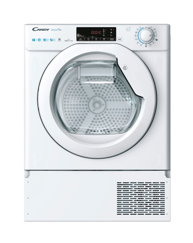 Candy Smart Pro BCTDH7A1TE-80 Integrated WiFi 7kg Heat Pump Dryer White Install