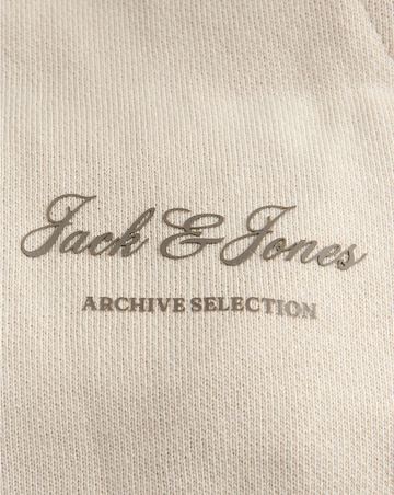 Jack & Jones Gordon Logo Sweat Short - Cream
