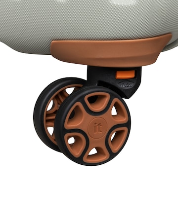 IT Luggage Convertible 6pc Suitcase Set with Removable Wheels