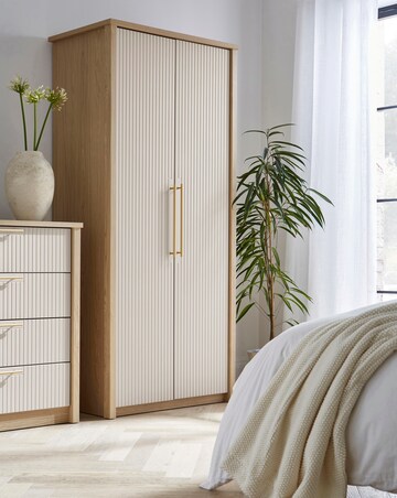 Peyton Ready Assembled 2 Door Wardrobe