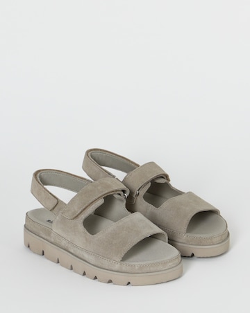 Astra Chunky Suede Sandals - Extra Wide Fit (EEE)