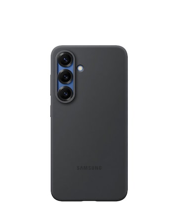 Samsung Galaxy S25 Black Silicone Case