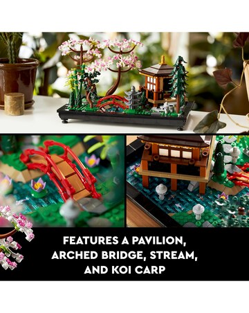LEGO Icons Tranquil Garden Botanical Set with Flowers 10315