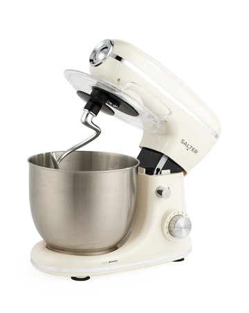 Salter Retro Stand Mixer Cream