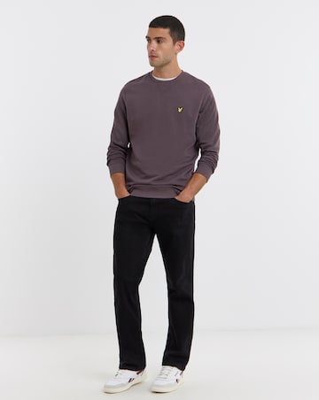 Lyle & Scott Classic Crew Neck Sweatshirt-Espresso