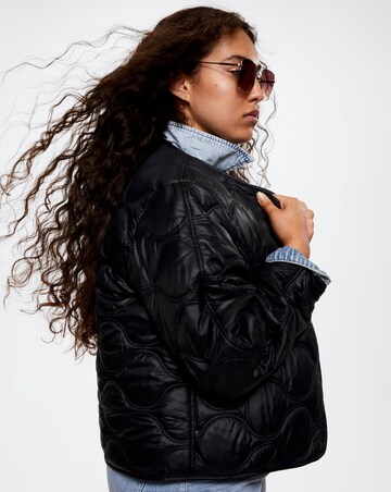 Mango Ultralight Button Down Jacket