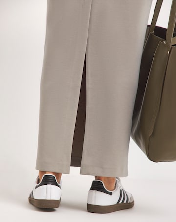 Ponte Maxi Pencil Skirt